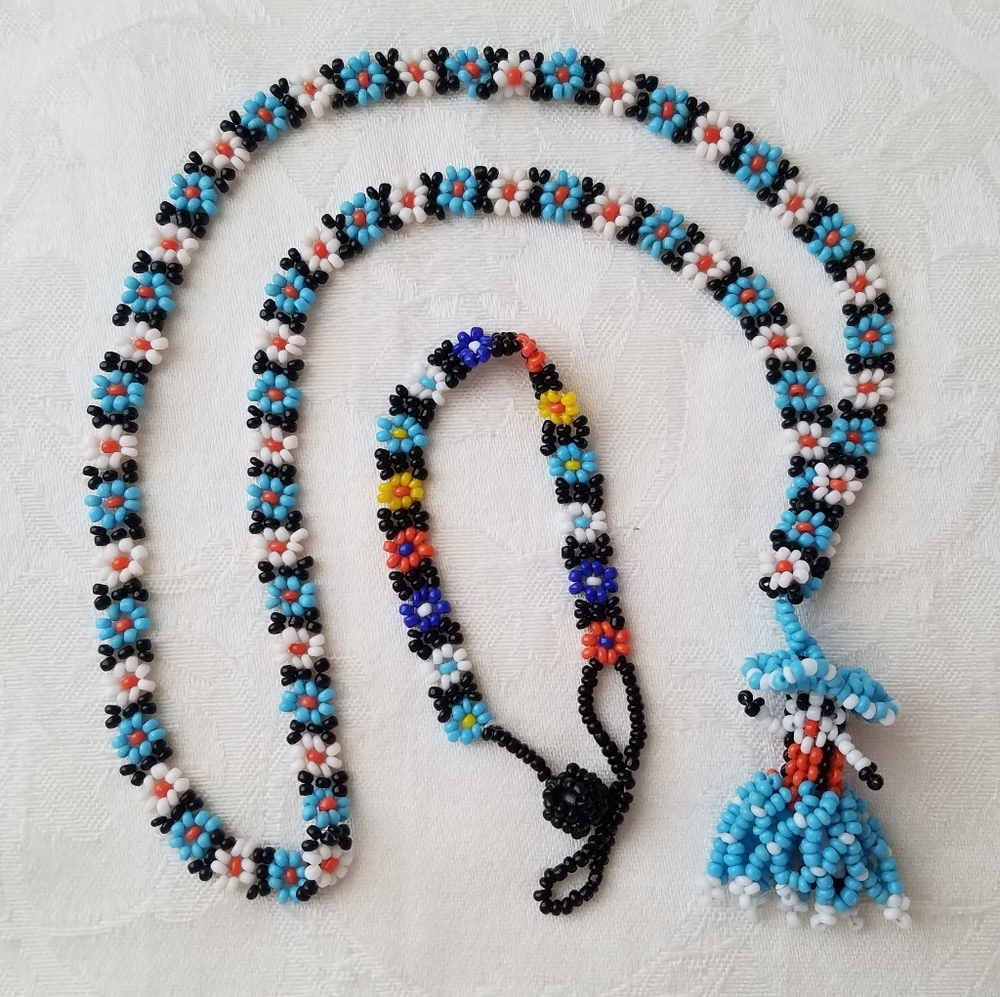 Beaded Necklace and Bracelet
